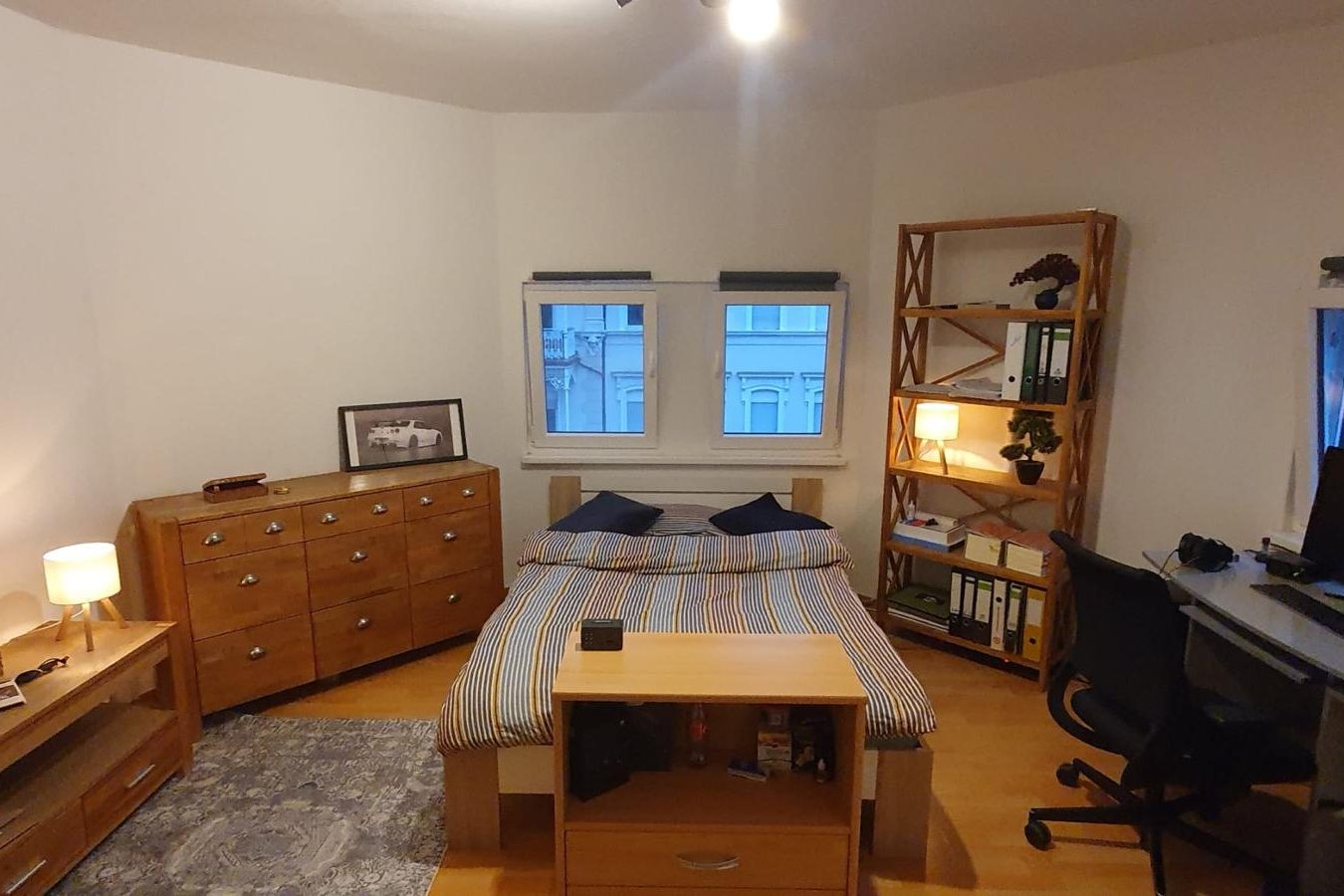 Moebliertes Zimmer im Alemannenhaus